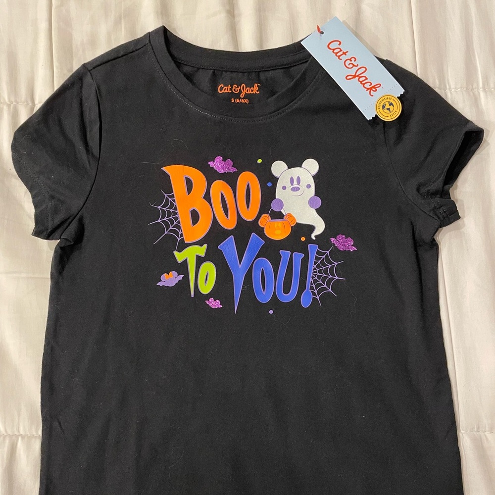 Custom Disney Halloween T-Shirt w/sparkle